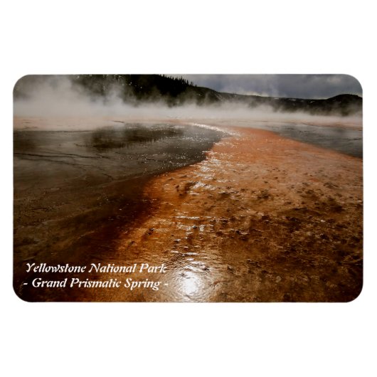 GRAND PRISMATIC SPRING IN YELLOWSTONE PARK (10) MAGNEET (Horizontaal)