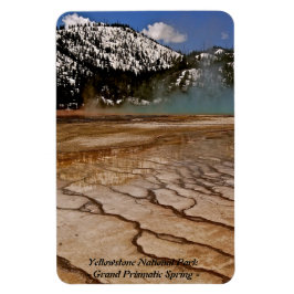 GRAND PRISMATIC SPRING IN YELLOWSTONE PARK (8) MAGNEET