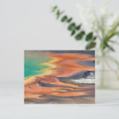 Grand Prismatic Spring Runoff Briefkaart (Staand voorkant)