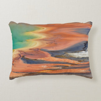 Grand Prismatic Spring Runoff Decoratief Kussen