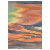 Grand Prismatic Spring Runoff Klembord (Achterkant)