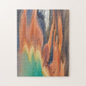 Grand Prismatic Spring Runoff Legpuzzel (Verticaal)