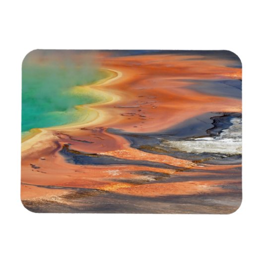 Grand Prismatic Spring Runoff Magneet (Horizontaal)