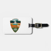 Grand Prismatic Spring Yellowstone Arrowhead Bagagelabel (Voorkant horizontaal)