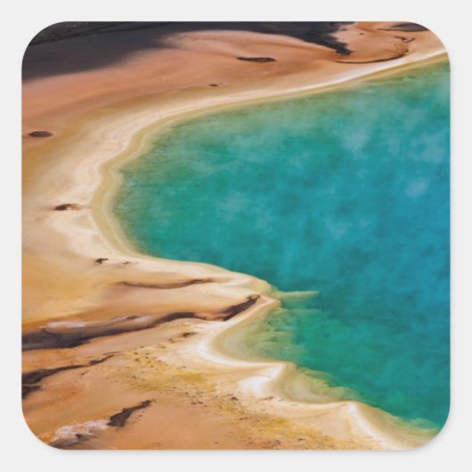 Grand Prismatic Symphony Vierkante Sticker (Voorkant)