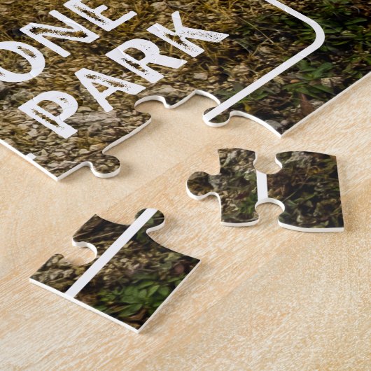 Grand Prismatic Yellowstone Legpuzzel (Zijkant)