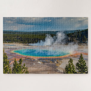 Grand Prismatic Yellowstone National Park Legpuzzel