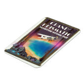 Grand Prismatic, Yellowstone National Park, VS Magneet (Linkerzijde)