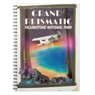 Grand Prismatic, Yellowstone National Park, VS Notitieboek