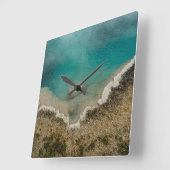 Grand Prismatic Yellowstone Vierkante Klok (Hoek)