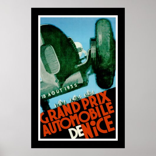 Grand Prix Automobile de Nice Poster (Voorkant)