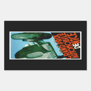 Grand Prix Automobile de Nice Rechthoekige Sticker