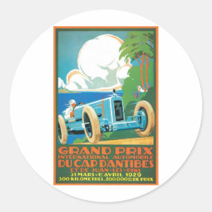 Grand Prix Automobile Ronde Sticker