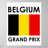 Grand Prix België Poster (Voorkant)