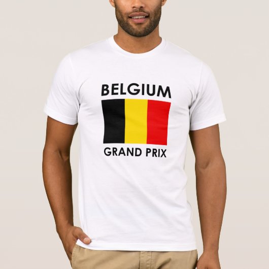 Grand Prix België T-shirt (Voorkant)