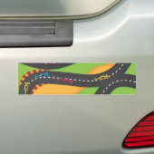 Grand Prix Bumpersticker (Op auto)