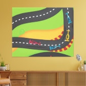 Grand Prix Canvas Afdruk (Insitu (Woonkamer))