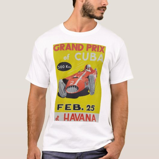 Grand Prix Cuba T-shirt (Voorkant)