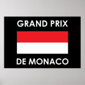 Grand Prix De Monaco Poster (Voorkant)