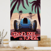 Grand Prix de Tunesische Poster 1933 (Keuken)