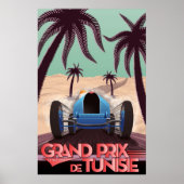 Grand Prix de Tunesische Poster 1933 (Voorkant)