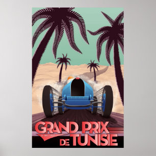 Grand Prix de Tunesische Poster 1933