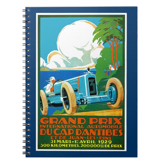 Grand Prix Du Pet d'Antibes Notitieboek (Voorkant)