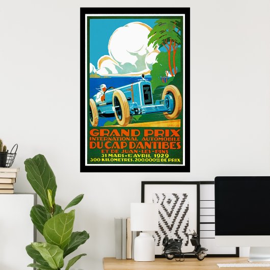 Grand Prix Du Pet d'Antibes Poster (Thuiskantoor)