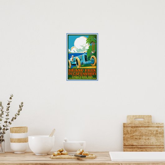 Grand Prix Du Pet d'Antibes Poster (Keuken)