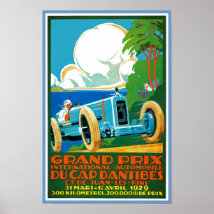 Grand Prix Du Pet d'Antibes Poster