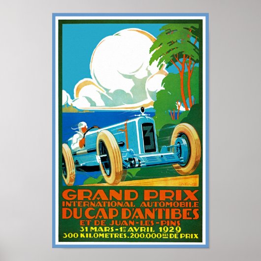 Grand Prix Du Pet d'Antibes Poster (Voorkant)