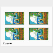 Grand Prix Du Pet d'Antibes Rechthoekige Sticker (Vel)