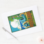 Grand Prix Du Pet d'Antibes Rechthoekige Sticker (Envelop)