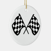 Grand Prix Flags Keramisch Ornament (Rechts)