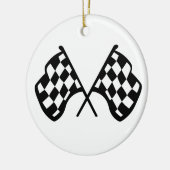 Grand Prix Flags Keramisch Ornament (Links)