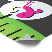 Grand Prix-groei grafiek. Poster (Hoek)