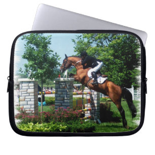 Grand Prix Horse Electronics Bag Laptop Sleeve
