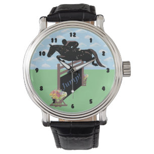 Grand Prix Horse Jumper Horloge