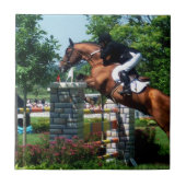 Grand Prix Horse Tile Tegeltje (Voorkant)