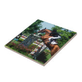 Grand Prix Horse Tile Tegeltje (Zijkant)