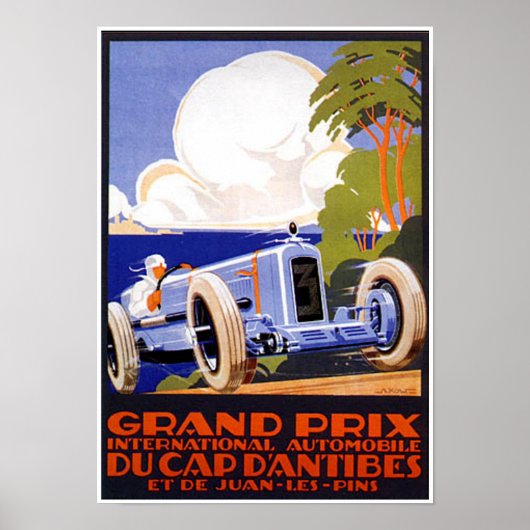 Grand Prix International Automible Poster (Voorkant)