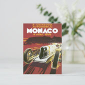 Grand Prix Monaco Briefkaart (Staand voorkant)