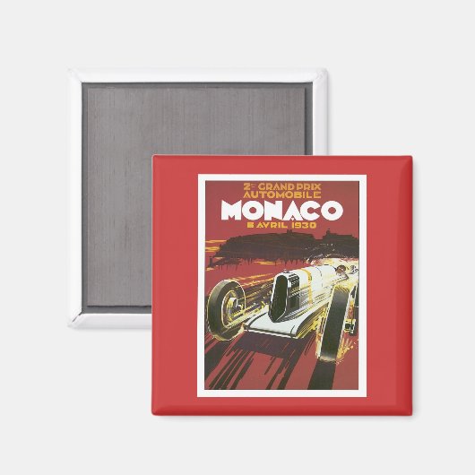  Grand Prix Monaco Magneet (Voorkant / Achterkant)