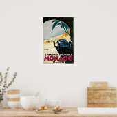  Grand Prix Monaco Racing Poster (Keuken)