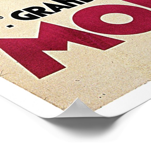  Grand Prix Monaco Racing Poster (Hoek)