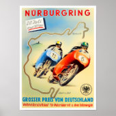 Grand Prix Motorbikes Nurburgring Poster (Voorkant)