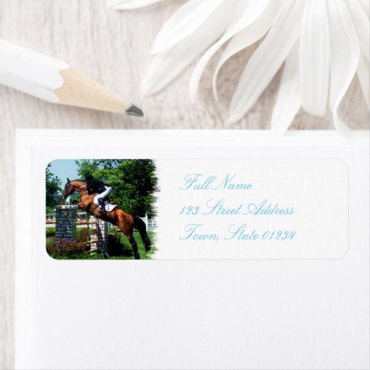 Grand Prix Paard Mailing Label (Insitu)