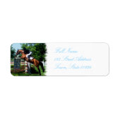 Grand Prix Paard Mailing Label (Voorkant)