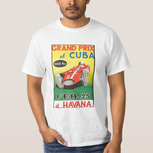 Grand Prix-Poster T-shirt (Voorkant)