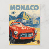  Grand Prix Poster van Monaco 1952 Briefkaart (Voorkant)